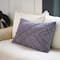 Hello Honey® Embroidered Cotton Geometric Lumbar Pillow